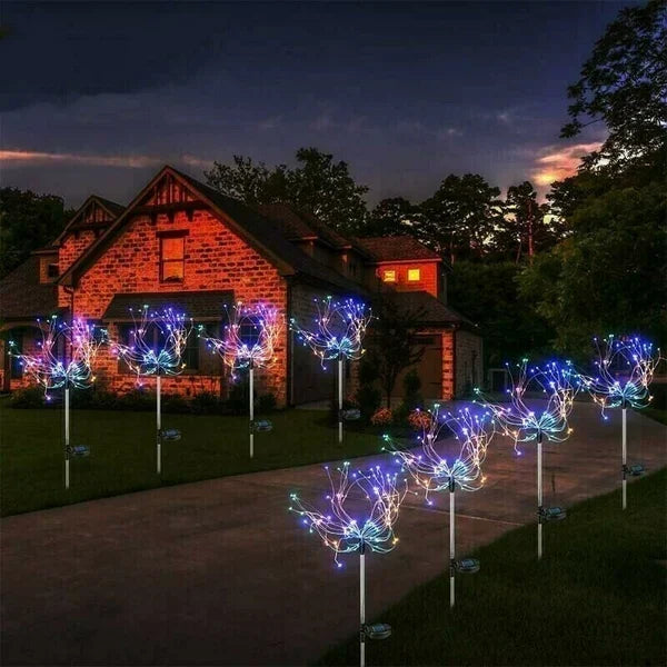 🎁Waterproof Solar Garden Fireworks Lamp