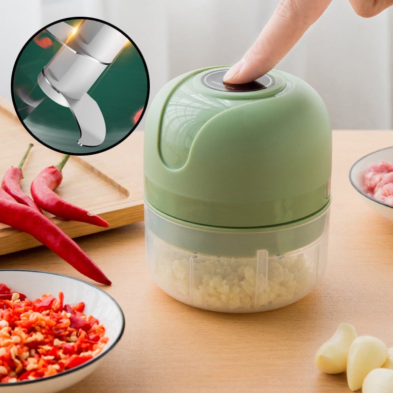 (🎁2024 New Year Hot Sale🎁 41% OFF)-USB Rechargebale Electric Garlic Grinder